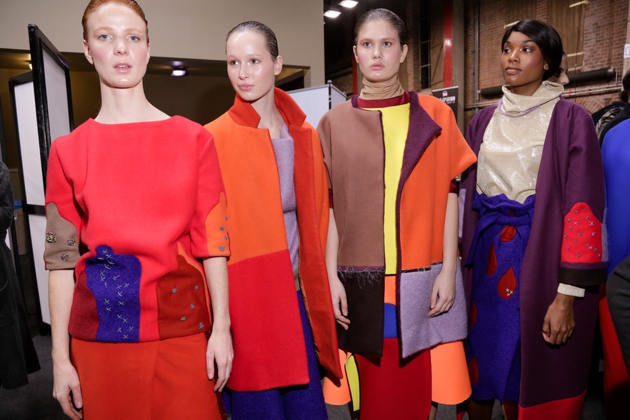 SMARANDA ALMASAN op Mercedes-Benz FashionWeek&nbsp;Amsterdam